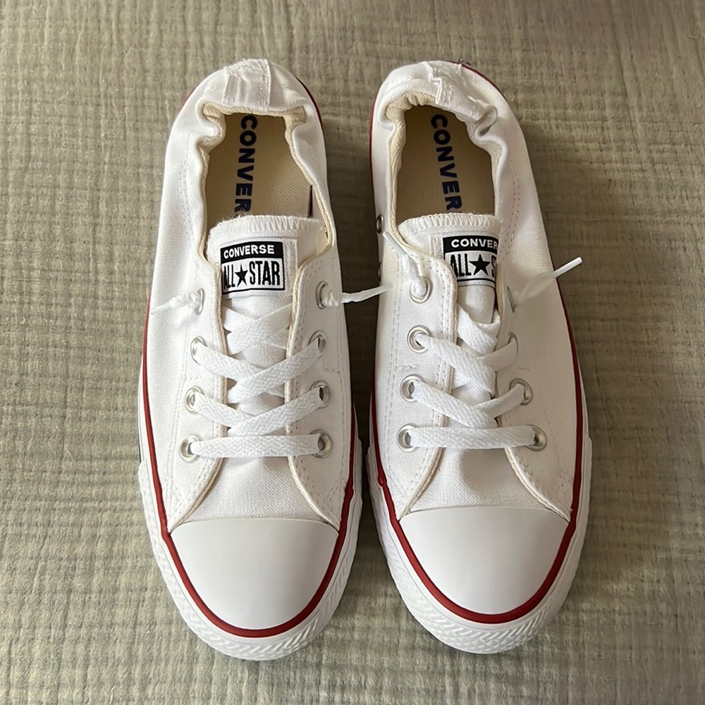 NWOT White Converse Sneakers